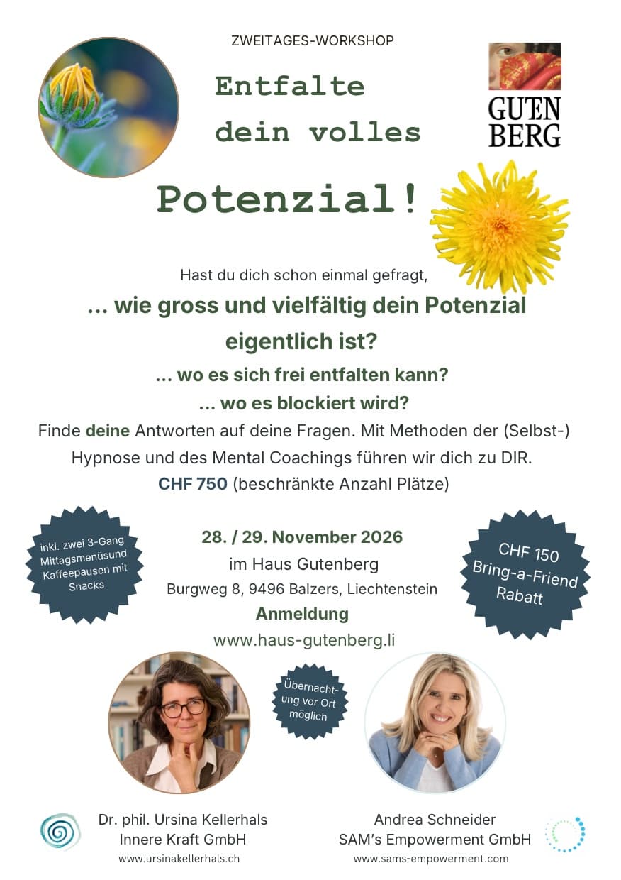 Two-Day Workshop: Unfold Your Full Potential